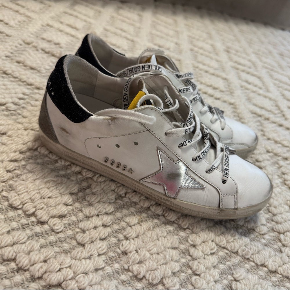 Golden Goose Superstar Distressed Sneakers